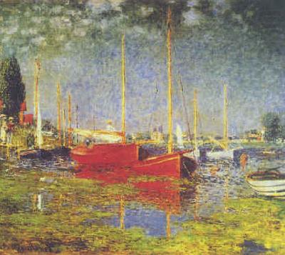 Sailboats at Argenteuil, Claude Monet